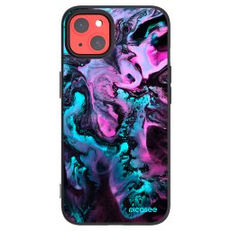 Fekete szilikon tok az alábbi mobiltelefonokra Apple iPhone 13 - Lean