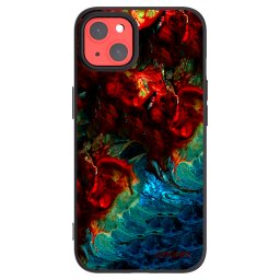 Fekete szilikon tok az alábbi mobiltelefonokra Apple iPhone 13 - Universe
