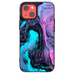 Fekete szilikon tok az alábbi mobiltelefonokra Apple iPhone 13 mini - Lean 2