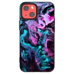 Fekete szilikon tok az alábbi mobiltelefonokra Apple iPhone 13 mini - Lean