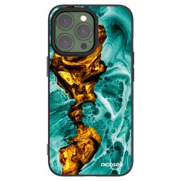 Fekete szilikon tok az alábbi mobiltelefonokra Apple iPhone 13 Pro - Goldsky