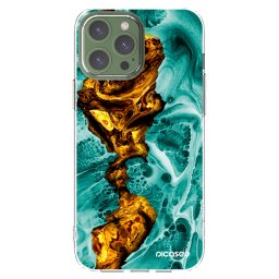 Átlátszó szilikon tok az alábbi mobiltelefonokra Apple iPhone 13 Pro Max - Goldsky