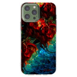 Átlátszó szilikon tok az alábbi mobiltelefonokra Apple iPhone 13 Pro Max - Universe