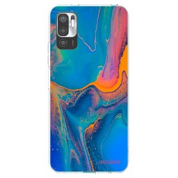 Átlátszó szilikon tok az alábbi mobiltelefonokra Xiaomi Redmi Note 10 5G - Rainbow