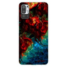 Átlátszó szilikon tok az alábbi mobiltelefonokra Xiaomi Redmi Note 10 5G - Universe