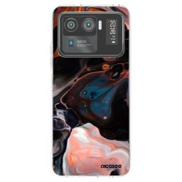 Átlátszó szilikon tok az alábbi mobiltelefonokra Xiaomi Mi 11 Ultra - Cream