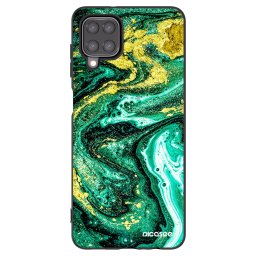 Fekete szilikon tok az alábbi mobiltelefonokra Samsung Galaxy M12 M127F - Green Gold