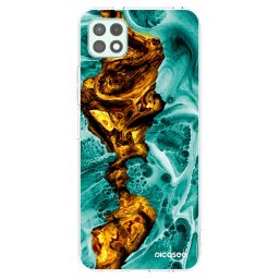 Átlátszó szilikon tok az alábbi mobiltelefonokra Samsung Galaxy A22 A226B 5G - Goldsky