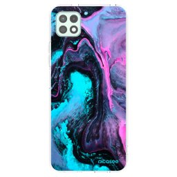 Átlátszó szilikon tok az alábbi mobiltelefonokra Samsung Galaxy A22 A226B 5G - Lean 2