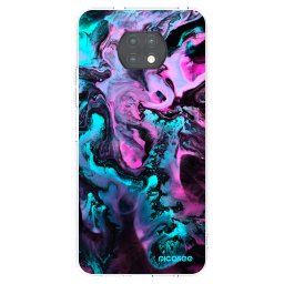 Átlátszó szilikon tok az alábbi mobiltelefonokra Xiaomi Redmi Note 9T - Lean