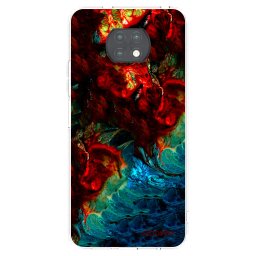 Átlátszó szilikon tok az alábbi mobiltelefonokra Xiaomi Redmi Note 9T - Universe