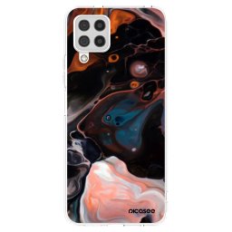 Átlátszó szilikon tok az alábbi mobiltelefonokra Samsung Galaxy A22 A225F 4G - Cream