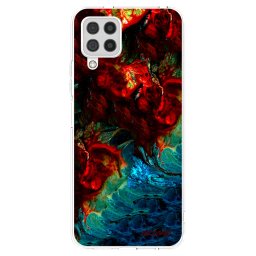 Átlátszó szilikon tok az alábbi mobiltelefonokra Samsung Galaxy A22 A225F 4G - Universe