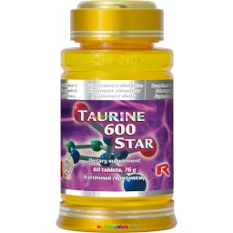Taurine 600 Star, 60 db tabletta 600 mg taurin tartalommal - StarLife