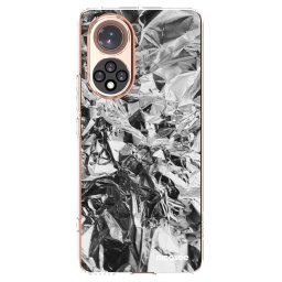 Átlátszó szilikon tok az alábbi mobiltelefonokra Huawei Nova 9 - Chrome