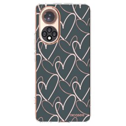 Átlátszó szilikon tok az alábbi mobiltelefonokra Huawei Nova 9 - Lots of love