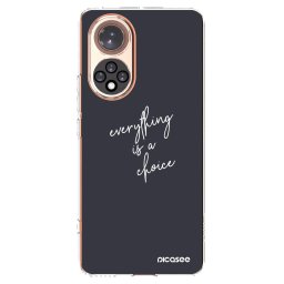 Átlátszó szilikon tok az alábbi mobiltelefonokra Huawei Nova 9 - Everything is a choice