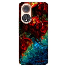 Átlátszó szilikon tok az alábbi mobiltelefonokra Huawei Nova 9 - Universe
