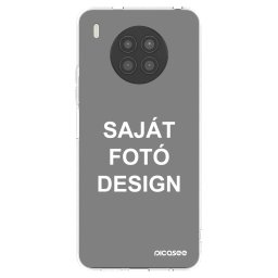 Átlátszó szilikon tok az alábbi mobiltelefonokra Huawei Nova 8i - Saját fotó/motívum