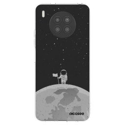 Átlátszó szilikon tok az alábbi mobiltelefonokra Huawei Nova 8i - Astronaut