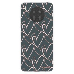 Átlátszó szilikon tok az alábbi mobiltelefonokra Huawei Nova 8i - Lots of love