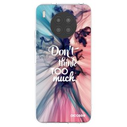 Átlátszó szilikon tok az alábbi mobiltelefonokra Huawei Nova 8i - Don't think TOO much