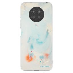 Átlátszó szilikon tok az alábbi mobiltelefonokra Huawei Nova 8i - Splash