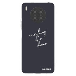 Átlátszó szilikon tok az alábbi mobiltelefonokra Huawei Nova 8i - Everything is a choice