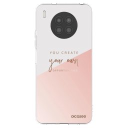 Átlátszó szilikon tok az alábbi mobiltelefonokra Huawei Nova 8i - You create your own opportunities