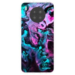Átlátszó szilikon tok az alábbi mobiltelefonokra Huawei Nova 8i - Lean