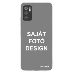 Átlátszó szilikon tok az alábbi mobiltelefonokra Xiaomi Poco M3 Pro 5G - Saját fotó/motívum