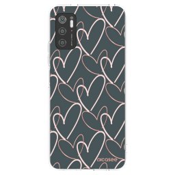 Átlátszó szilikon tok az alábbi mobiltelefonokra Xiaomi Poco M3 Pro 5G - Lots of love