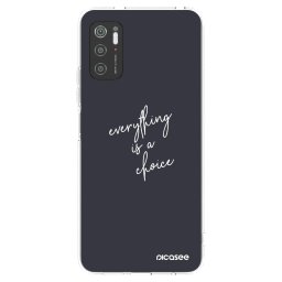 Átlátszó szilikon tok az alábbi mobiltelefonokra Xiaomi Poco M3 Pro 5G - Everything is a choice