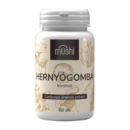 Mushi Kínai hernyógomba (Cordyceps) kivonat kapszula 60 db