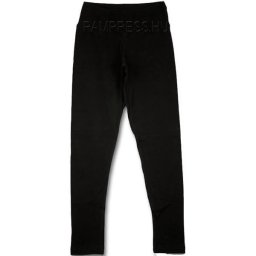 Lányka vékony legging - fekete