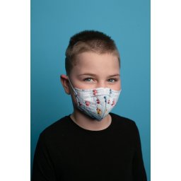 Jada FFP2 CE 0370 szelep nélküli 5 rétegű gyerekmaszk - Autós - 10 db - 1 csomag