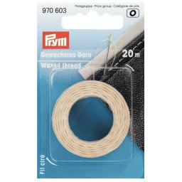 Prym, extra erős viaszos cérna, 20m, bézs, 970603