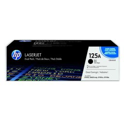 CB540AD (125A) 2-pack Black toner