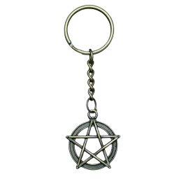 Odaát (Supernatural) pentagram kulcstartó