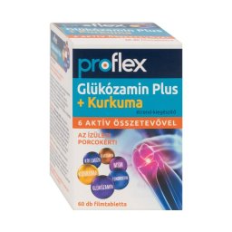 Proflex Glükozamin Plus + Kurkuma filmtabletta 60x