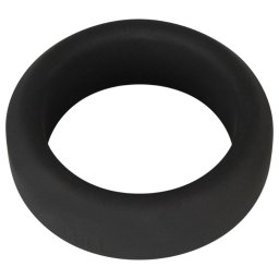 Black Velvets - vastagfalú péniszgyűrű (3,2 cm, fekete)