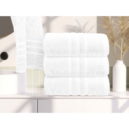 Classic törölköző 50 x 100 cm fehér, 100% pamut