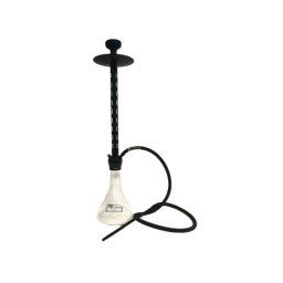 Leavacci XL vízipipa - Fekete - 80cm - Szilikon csővel