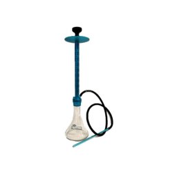 Leavacci XL vízipipa - Kék - 80cm - Szilikon csővel