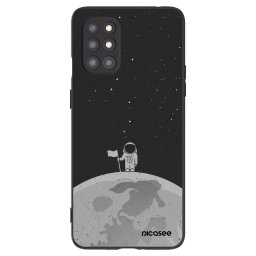 Fekete szilikon tok az alábbi mobiltelefonokra OnePlus 8T - Astronaut