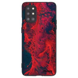 Fekete szilikon tok az alábbi mobiltelefonokra OnePlus 8T - Organic red