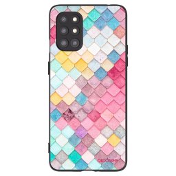 Fekete szilikon tok az alábbi mobiltelefonokra OnePlus 8T - Colorful roof