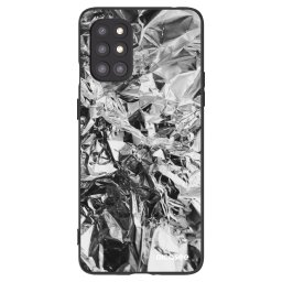 Fekete szilikon tok az alábbi mobiltelefonokra OnePlus 8T - Chrome