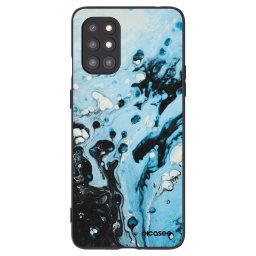 Fekete szilikon tok az alábbi mobiltelefonokra OnePlus 8T - Organic blue