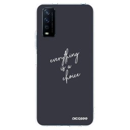 Átlátszó szilikon tok az alábbi mobiltelefonokra Vivo Y11s - Everything is a choice